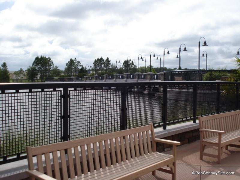 Seating Area and Bridge